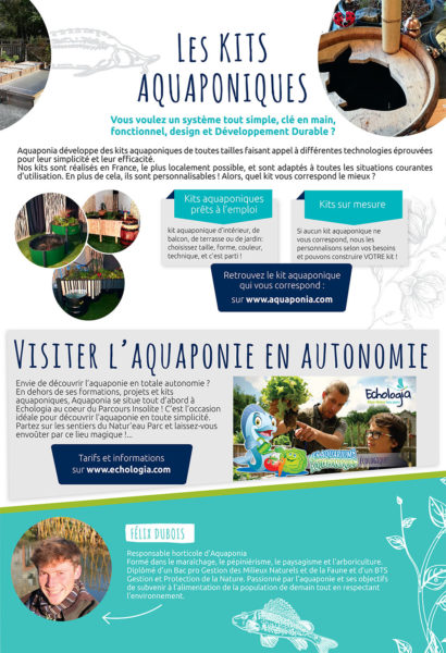 Aquaponie Brochure Volet 7 - Les kits Aquaponiques - Visites